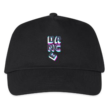 Lettrage de danse en néon. Danseuse Danseuse Danseuse - Casquette de baseball Enfant - noir - Devant