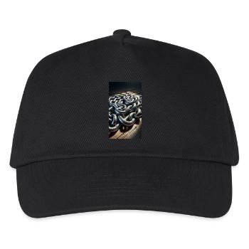 Chain - Kids’ Baseball Cap - black - Front