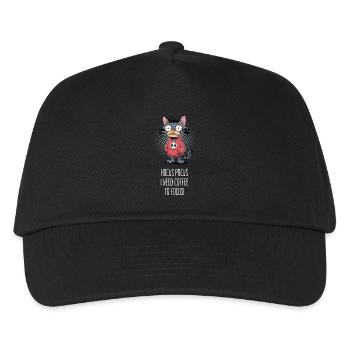 Hocus Pocus j’ai besoin de café pour me concentrer - Casquette de baseball Enfant - noir - Devant