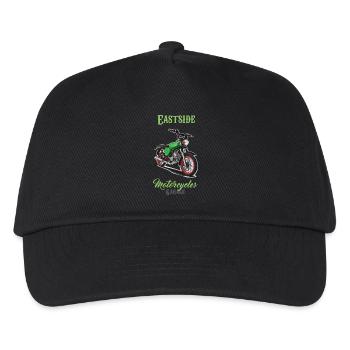 S51 (vert) // Illustration - Casquette de baseball Enfant - noir - Devant