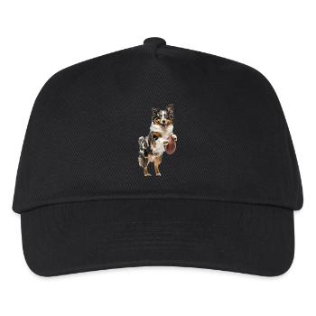 Australian Shepherd - Kids’ Baseball Cap - black - Front