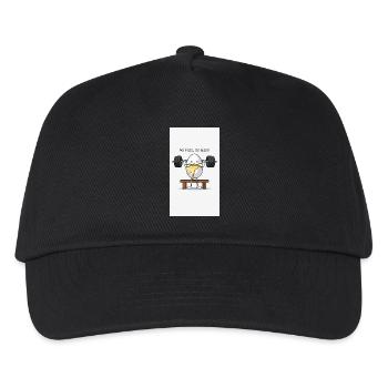 No Pain, no Gain! - Kinder Basecap - Schwarz - Vorne