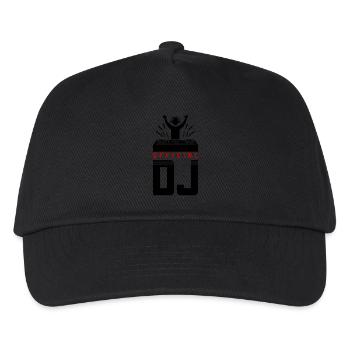 DJ Spruch Turntables - Kids’ Baseball Cap - black - Front