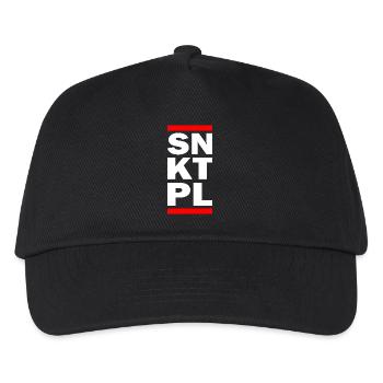 SNKTPL - Kinder Basecap - Schwarz - Vorne