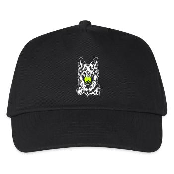German Longhaired German Shepherd Dogs Wilsigns - Kids’ Baseball Cap - black - Front