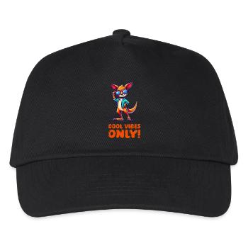 Kangaroo Comic Sonnenbrille - Kinder Basecap - Schwarz - Vorne