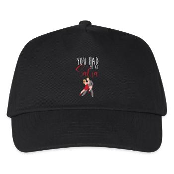 Salsa Dancer Dancer - Kids’ Baseball Cap - black - Front
