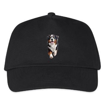 Berner Sennenhund - Kinder Basecap - Schwarz - Vorne