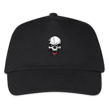 Rock Music Skull - Kids’ Baseball Cap - black - Front