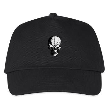 Rock Music Skull - Kids’ Baseball Cap - black - Front