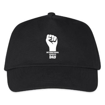 Journée internationale de la femme - Cadeau - Casquette de baseball Enfant - noir - Devant