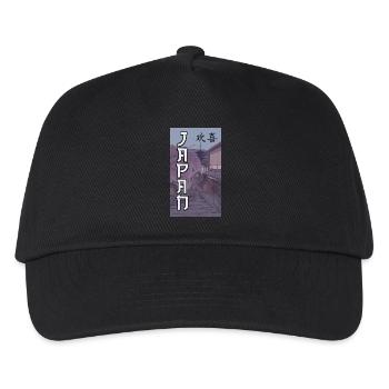 Japan - Kinder Basecap - Schwarz - Vorne