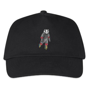 Badger Inline skating Inline skates - Kids’ Baseball Cap - black - Front