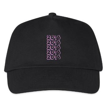 Rosa 2016 - Kinder Basecap - Schwarz - Vorne