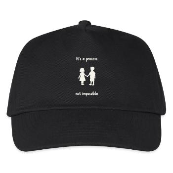 It's not impossible. - Kids’ Baseball Cap - black - Front