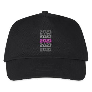 Style 2023 - Kids’ Baseball Cap - black - Front