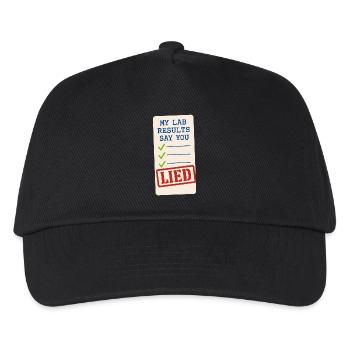 Forensic Chemist Crime Lab Toxicology - Kids’ Baseball Cap - black - Front