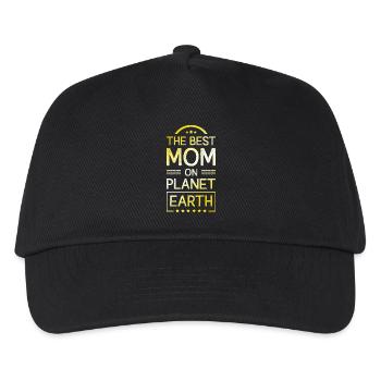Best Mom Mom Quote Mom - Kids’ Baseball Cap - black - Front