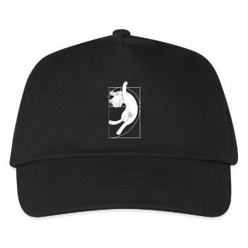 Fibonacci Spiral Cat - Kids’ Baseball Cap - black - Front