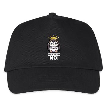 Avant de demander hérisson amoureux hérisson dard hérisson - Casquette de baseball Enfant - noir - Devant