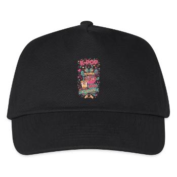 K-Pop RAMEN BOBA K DRAMA Musique coréenne Ambiances - Casquette de baseball Enfant - noir - Devant