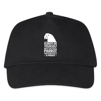 Parrot Sayings Parrot Funny Parrot Gift - Kids’ Baseball Cap - black - Front