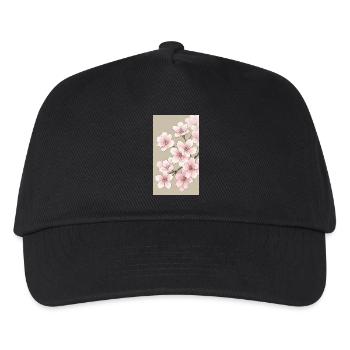 Sakura Cherry Blossom - Kids’ Baseball Cap - black - Front
