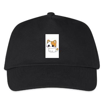 Kawaii kitten - Kids’ Baseball Cap - black - Front