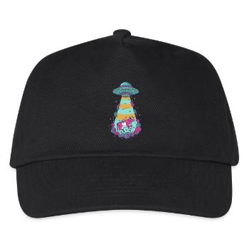 Spirituality Sacred Geometry Zen Symbol - Kids’ Baseball Cap - black - Front