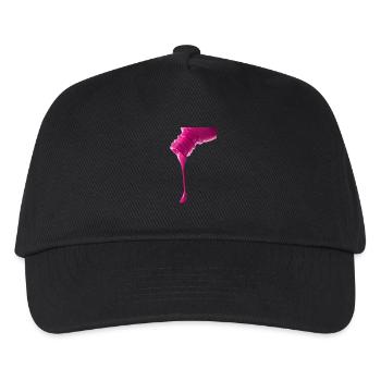 woman nails - Kids’ Baseball Cap - black - Front