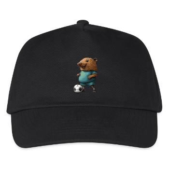 Football Moles - Kids’ Baseball Cap - black - Front