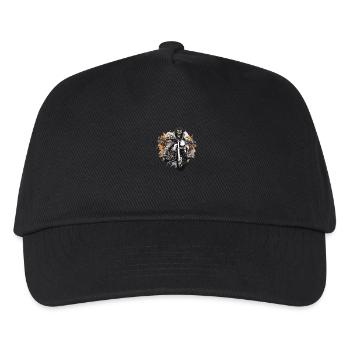 Motorcycle Gorilla Biker - Kids’ Baseball Cap - black - Front