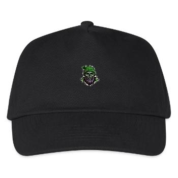 Lumberjack Skull - Kids’ Baseball Cap - black - Front