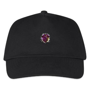 Pirate Skull Captain - Kids’ Baseball Cap - black - Front