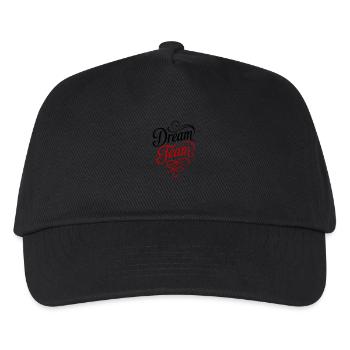 Dream Team - Kids’ Baseball Cap - black - Front