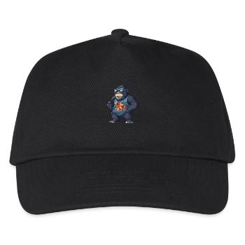 Gorilla Comic Vacation - Casquette de baseball Enfant - noir - Devant