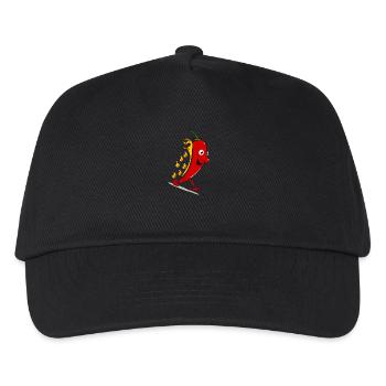 Red hot chili - Kinder Basecap - Schwarz - Vorne
