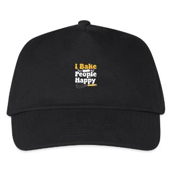 Bake - Kids’ Baseball Cap - black - Front