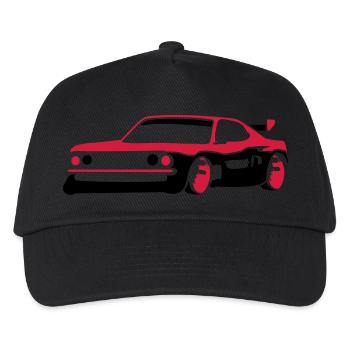 Car racing sports car tuning car - Kids’ Baseball Cap - black - Front