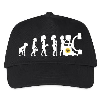 Humor Manip Block Radio für Frauen Radiologie - Kinder Basecap - Schwarz - Vorne