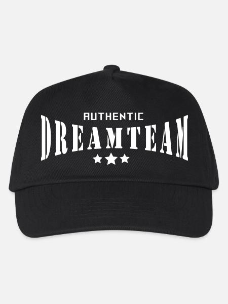 Dreamteam Authentic - Kinder Basecap - Schwarz