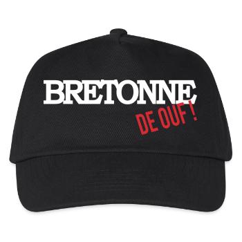 Bretonne de ouf - Casquette de baseball Enfant - noir - Devant