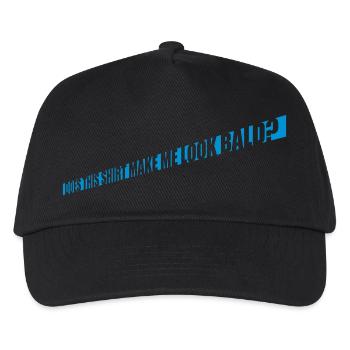 look soon shirt quote - Kids’ Baseball Cap - black - Front