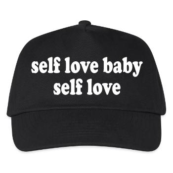 Self love baby self love - Kids’ Baseball Cap - black - Front