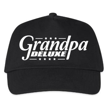 Grand-père Deluxe Meilleur grand-père Grand-père Amour Grand-père Logo de grand-père - Casquette de baseball Enfant - noir - Devant
