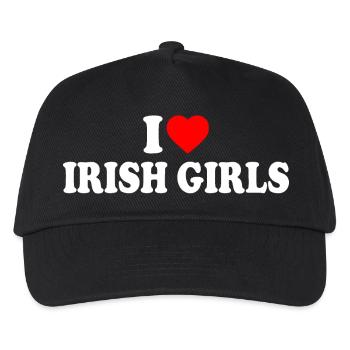 I love irish girls - Kinder Basecap - Schwarz - Vorne