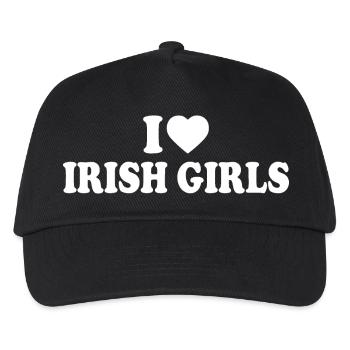 I love irish girls - Kinder Basecap - Schwarz - Vorne