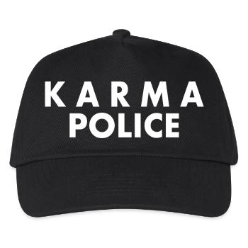 Karma police - Kids’ Baseball Cap - black - Front