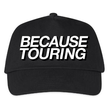 Because Touring 2 - Kinder Basecap - Schwarz - Vorne
