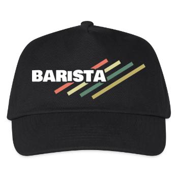 Gift for Barista - Kids’ Baseball Cap - black - Front